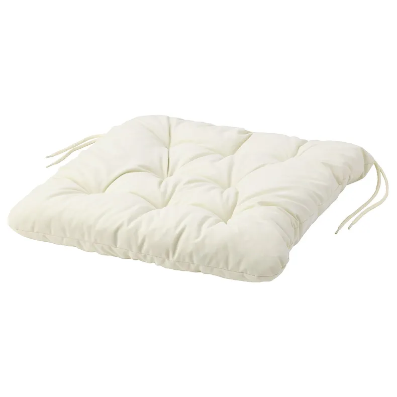 IKEA KUDDARNA КУДДАРНА, подушка на садовый стул, бежевый, 44x44 см 004.110.87 фото №1