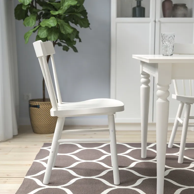 IKEA NORRARYD НОРРАРИД, стул, белый 702.730.92 фото №5