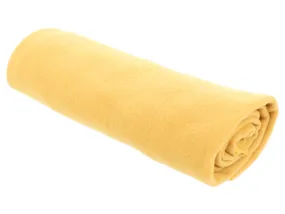 BRW Одеяло флисовое 130x150 желтое 088514 фото