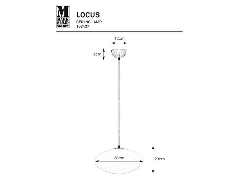 BRW Locus, подвесной светильник 089010 фото №4