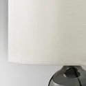 IKEA TONVIS ТОНВІС, настільна лампа, тоноване скло / біле, 52 см 304.504.02 фото thumb №6