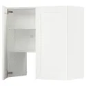 IKEA METOD МЕТОД, навесной шкаф д / вытяжки / полка / дверь, белый Энкёпинг / белая имитация дерева, 80x80 см 395.043.30 фото thumb №1
