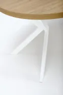 Розкладний стіл HALMAR PERONI 100-250x100 см золотий дуб - білий фото thumb №13