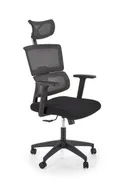 Крісло комп'ютерне офісне обертове HALMAR PABLO, сірий / чорний фото thumb №1