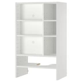 IKEA METOD МЕТОД, карк навісн шафи д / вбудов витяжки, білий, 60x37x100 см 105.476.41 фото