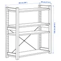 IKEA IVAR ИВАР, стеллаж, сосна, 89x30x124 см 894.045.83 фото thumb №5