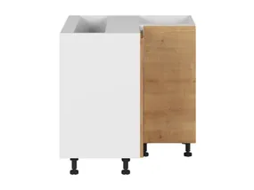 BRW Угловой кухонный шкаф Sole 80 см дуб арлингтон, альпийский белый/арлингтонский дуб FH_DNW_90/82_P/L-BAL/DAANO фото