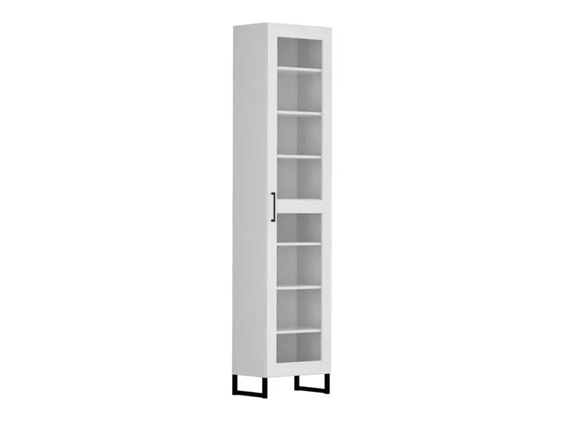BRW Шкаф Modeo 50 см с дверцей белый REG/50/200/30_2-BI/BI фото №1
