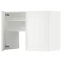 IKEA METOD МЕТОД, настінн шаф д / витяжки з полиц / дверц, білий / стенсундський білий, 80x60 см 495.044.24 фото