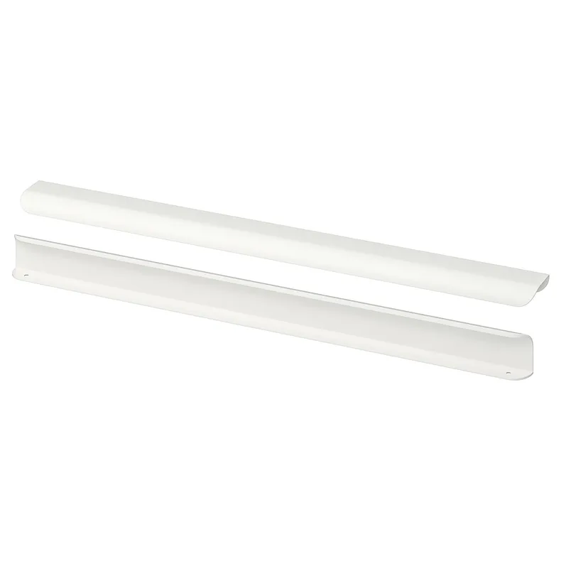 IKEA BILLSBRO БИЛЬСБРУ, ручка, белый, 520 мм 503.343.17 фото №1