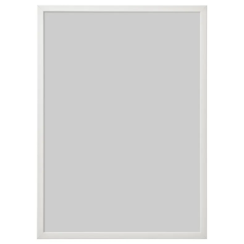 IKEA FISKBO ФІСКБУ, рамка, білий, 50x70 см 603.003.74 фото №1