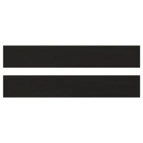 IKEA LERHYTTAN ЛЕРХЮТТАН, фронтальная панель ящика, чёрный цвет, 60x10 см 303.560.70 фото