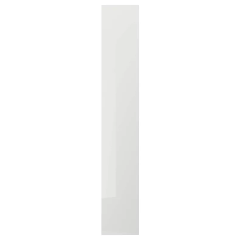 IKEA RINGHULT РИНГУЛЬТ, накладная панель, глянцевый светло-серый, 39x240 см 903.271.26 фото №1