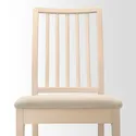 IKEA EKEDALEN ЕКЕДАЛЕН, стілець, береза / хакебо бежевий 694.293.82 фото thumb №4