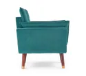 Крісло м'яке HALMAR REZZO темно-зелений фото thumb №3