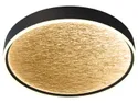 BRW Бордовый светодиодный металлический потолочный светильник золотого цвета 091080 фото thumb №1