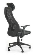 Крісло комп'ютерне офісне обертове HALMAR TORINO чорний фото thumb №2