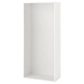 IKEA PLATSA ПЛАТСА, каркас, білий, 80x40x180 см 303.309.52 фото