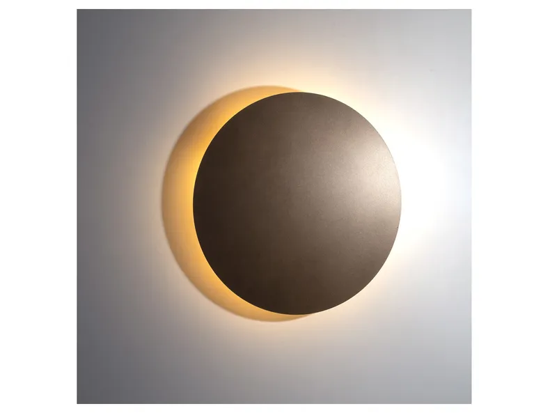 BRW Luna 2-позиционный настенный светильник 20 см металл коричневый 094974 фото №3
