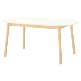 IKEA VEDBO ВЕДБУ, стіл обідній, білий, 160x95 см 104.174.56 фото