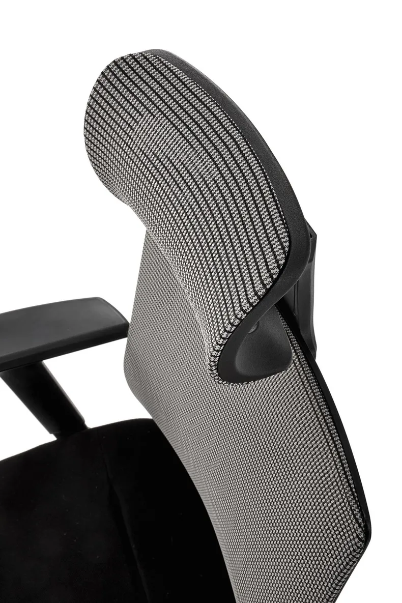 Крісло комп'ютерне HALMAR ADMIRAL сірий/ чорний фото №5