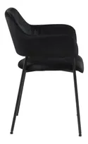 BRW М'яке крісло Telo з підлокітниками чорне DUBLIN_BLACK_50 фото thumb №14