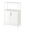 IKEA TROTTEN ТРОТТЕН, шкаф с дверями, белый, 70x35x110 см 304.747.71 фото thumb №1