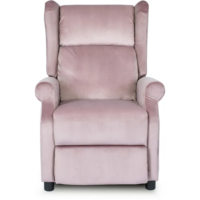 Кресло реклайнер бархатное MEBEL ELITE SIMON Velvet, розовый фото №2