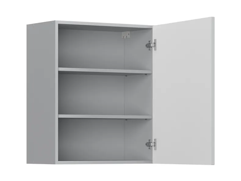 Кухонный шкаф BRW Top Line 60 см правый серый глянец, серый гранола/серый глянец TV_G_60/72_P-SZG/SP фото №3
