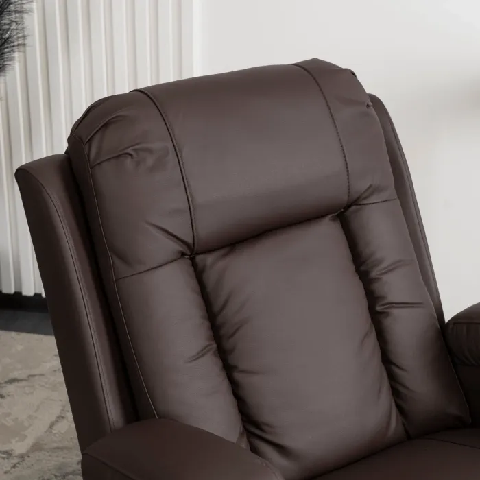 Масажне крісло MEBEL ELITE BOX, екошкіра: темно-коричневий фото №7