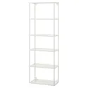 IKEA ENHET ЕНХЕТ, високий каркасас+поличка, білий, 60x30x180 см 804.489.54 фото thumb №1