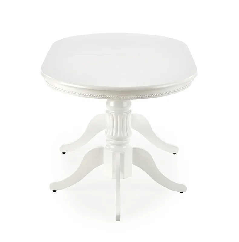 Обеденный стол раскладной HALMAR JOSEPH 150-190x90 см белый фото №6