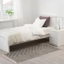 IKEA KNAPPHIRS КНАППХИРС, ковер, безворсовый, серый / ручная работа, 80x200 см 205.761.43 фото thumb №2