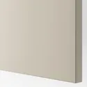 IKEA BESTÅ БЕСТО, комб для хран с дверц / ящ, черный / коричневый Lappviken / Stubbarp / светло-серый бежевый прозрачное стекло, 120x42x213 см 894.215.54 фото thumb №4