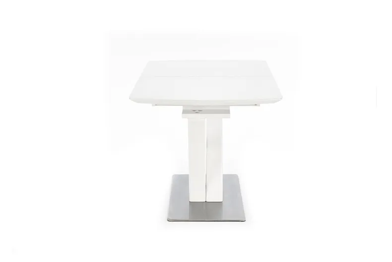 Обідній стіл розкладний HALMAR PALERMO 140-180x80 см, білий матовий фото №6