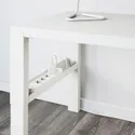 IKEA PÅHL ПОЛЬ, письменный стол, белый, 96x58 см 491.289.45 фото thumb №4