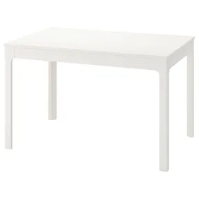 IKEA EKEDALEN ЭКЕДАЛЕН, раздвижной стол, белый, 120 / 180x80 см 703.408.07 фото