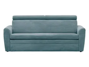 BRW Тримісний розкладний диван Ларіда з велюровим ящиком бірюзового кольору, Poso 26 Бірюза SO3-LARIDA-3FBK-GA2_BA4200 фото