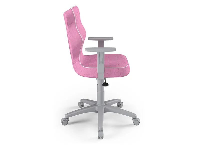 BRW Молодежное вращающееся кресло розового цвета размер 6 OBR_DUO_SZARY_ROZM.6_VISTO_08 фото №2
