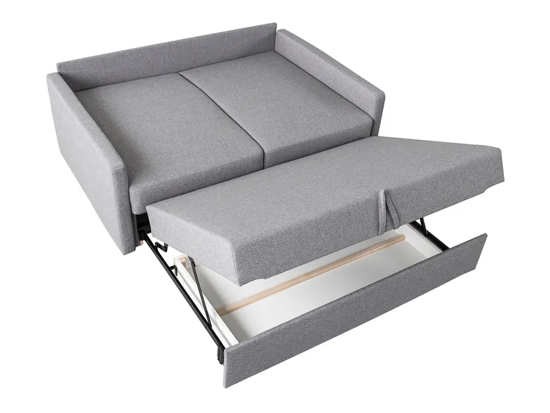 BRW Двомісний диван розкладний BRW AMALIA ящиком для зберігання, тканина сірий SO2-AMALIA-2FBK-GA_BA6ABC фото №4