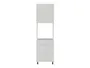 BRW Кухонный духовой шкаф Sole 60 см с ящиками светло-серый глянец, альпийский белый/светло-серый глянец FH_DPS_60/207_2SMB/SMB/P-BAL/XRAL7047 фото