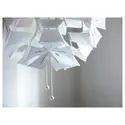 IKEA RAMSELE РАМСЕЛЕ, подвесной светильник, геометрический / белый, 43 см 504.070.97 фото thumb №8