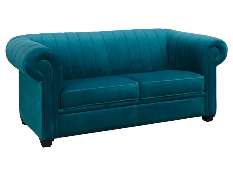 BRW диван честерфілд Шикарний двомісний гламурний бірюзовий, Kronos 4 Turquoise SO2-CHIC-GR1_B9DB3E фото №1