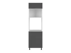 BRW кухонна шафа для вбудованої духовки Tapo Special висотою 60 см ліва антрацит екрю, альпійський білий/антрацит екрю FK_DPS_60/207_L/O-BAL/ANEC фото
