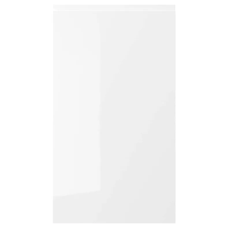 IKEA VOXTORP ВОКСТОРП, фронт панель для посудом машины, белый глянец, 45x80 см 903.975.05 фото №1