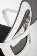 Кресло компьютерное офисное вращающееся HALMAR VALDEZ 2 серый/черный фото thumb №6