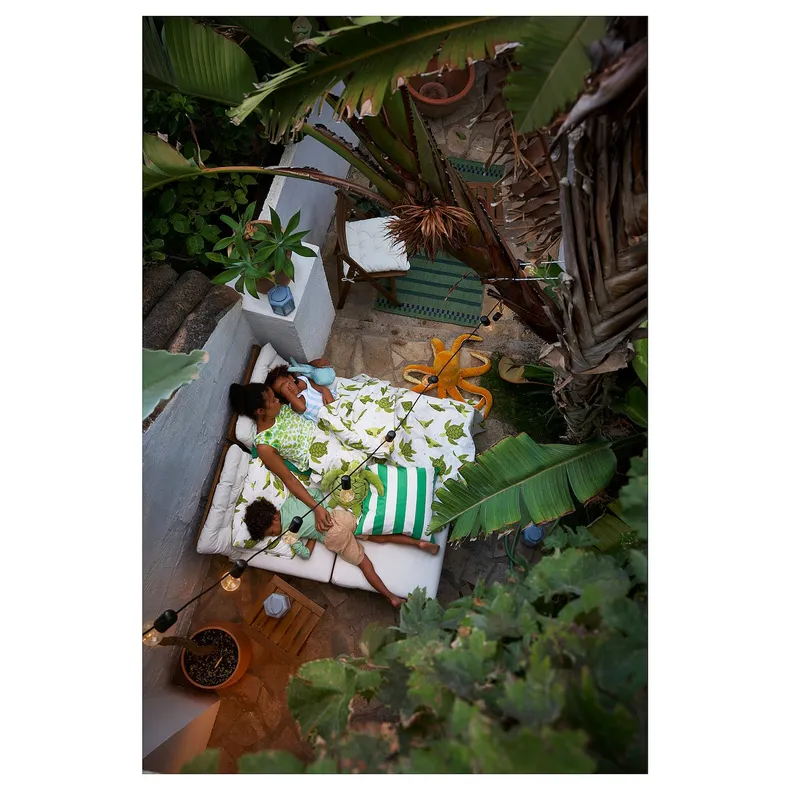 IKEA NÄMMARÖ НЭММАРЁ, спинка садового модульного дивана, светло-коричневое пятно, 60x56 см 605.103.05 фото №5