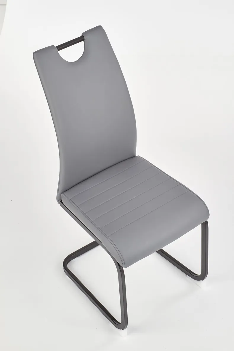 Кухонний стілець HALMAR K371 сірий фото №2