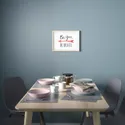IKEA BILD БИЛЬД, постер, быть самим собой, 40x30 см 704.418.54 фото thumb №3