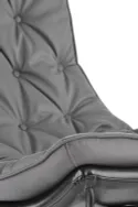 Кресло-качалка HALMAR INDIGO серый - черный фото thumb №6